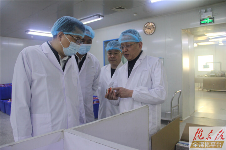 慶陽市人大常委會班子成員到包抓企業調研