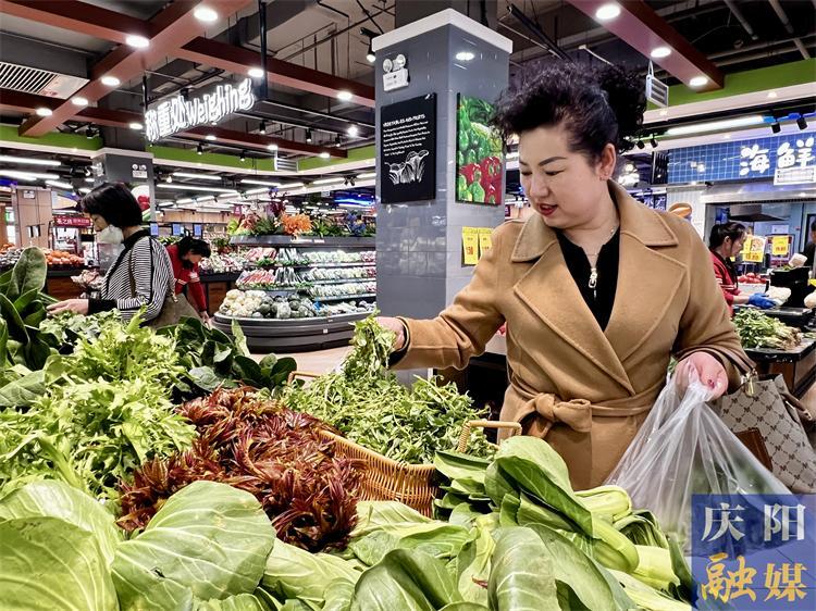 慶陽消費市場“春日經濟”持續升溫
