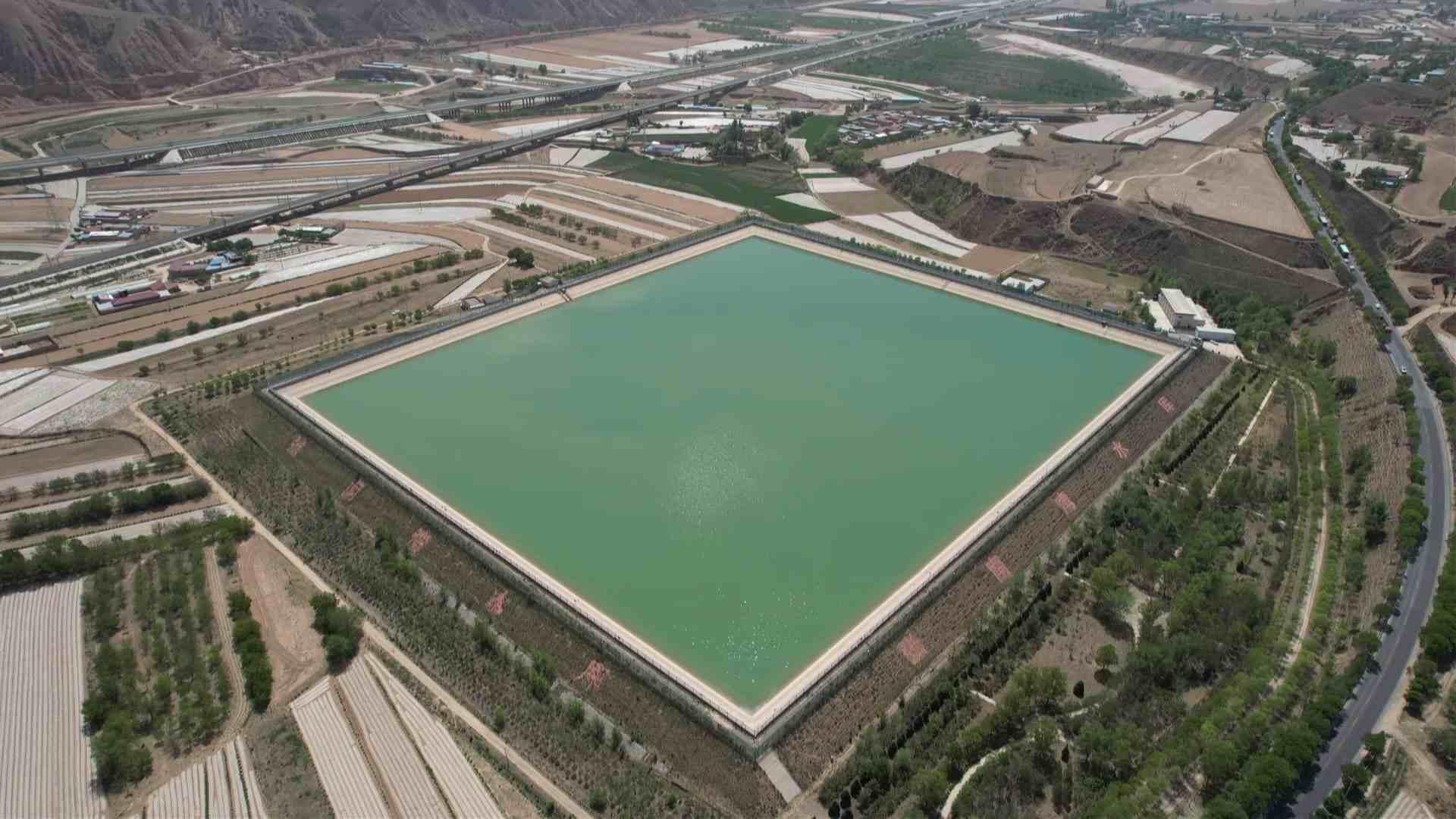 環縣完成2024年首輪揚黃調水調水量達645萬立方米 單次調水量創歷史新高