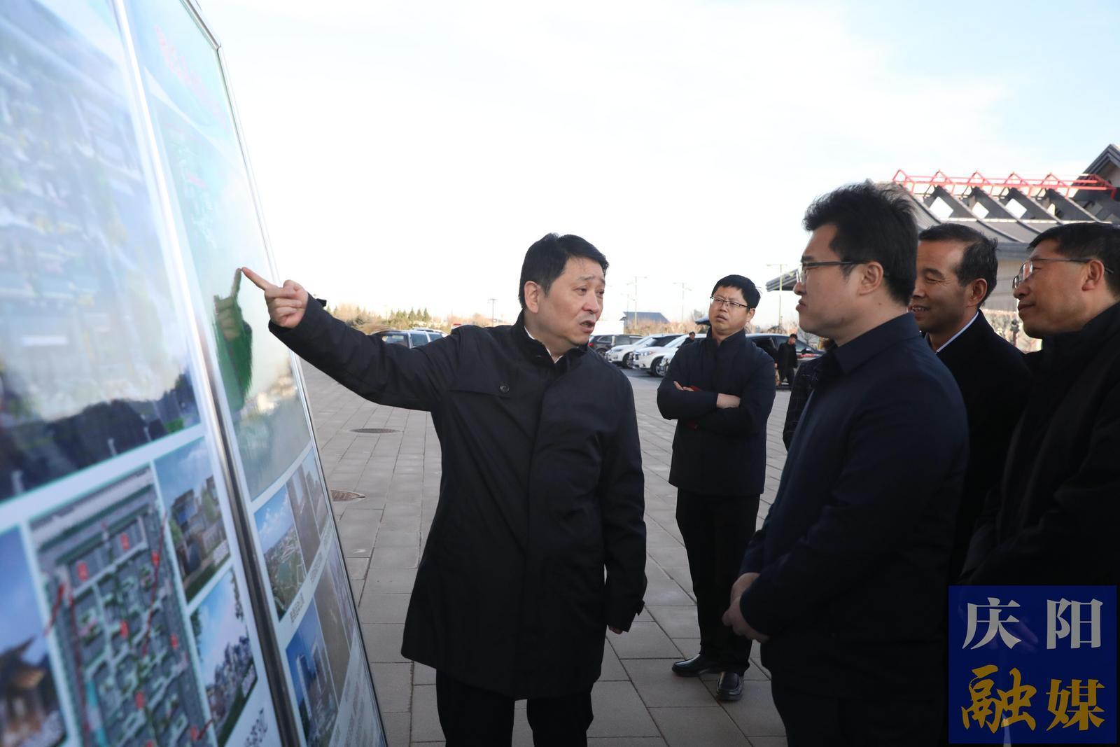 周繼軍在西峰區調研文化產業發展等工作