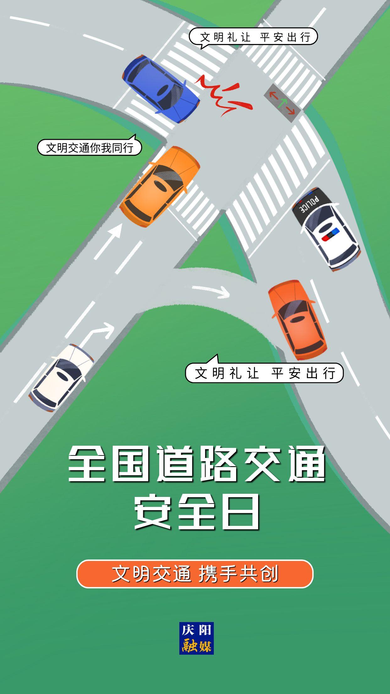 【微海報】全國道路交通安全日 | 文明交通 攜手共創