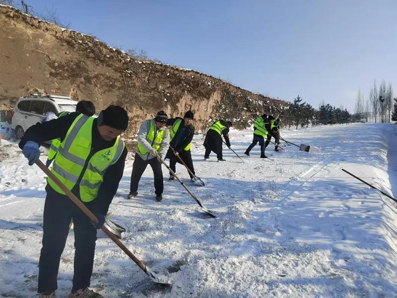環縣：黨建聯建樹旗幟 地企同心保平安