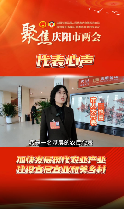 【聚焦兩會 代表心聲】王艷霞：加快發展現代農業產業 建設宜居宜業和美鄉村