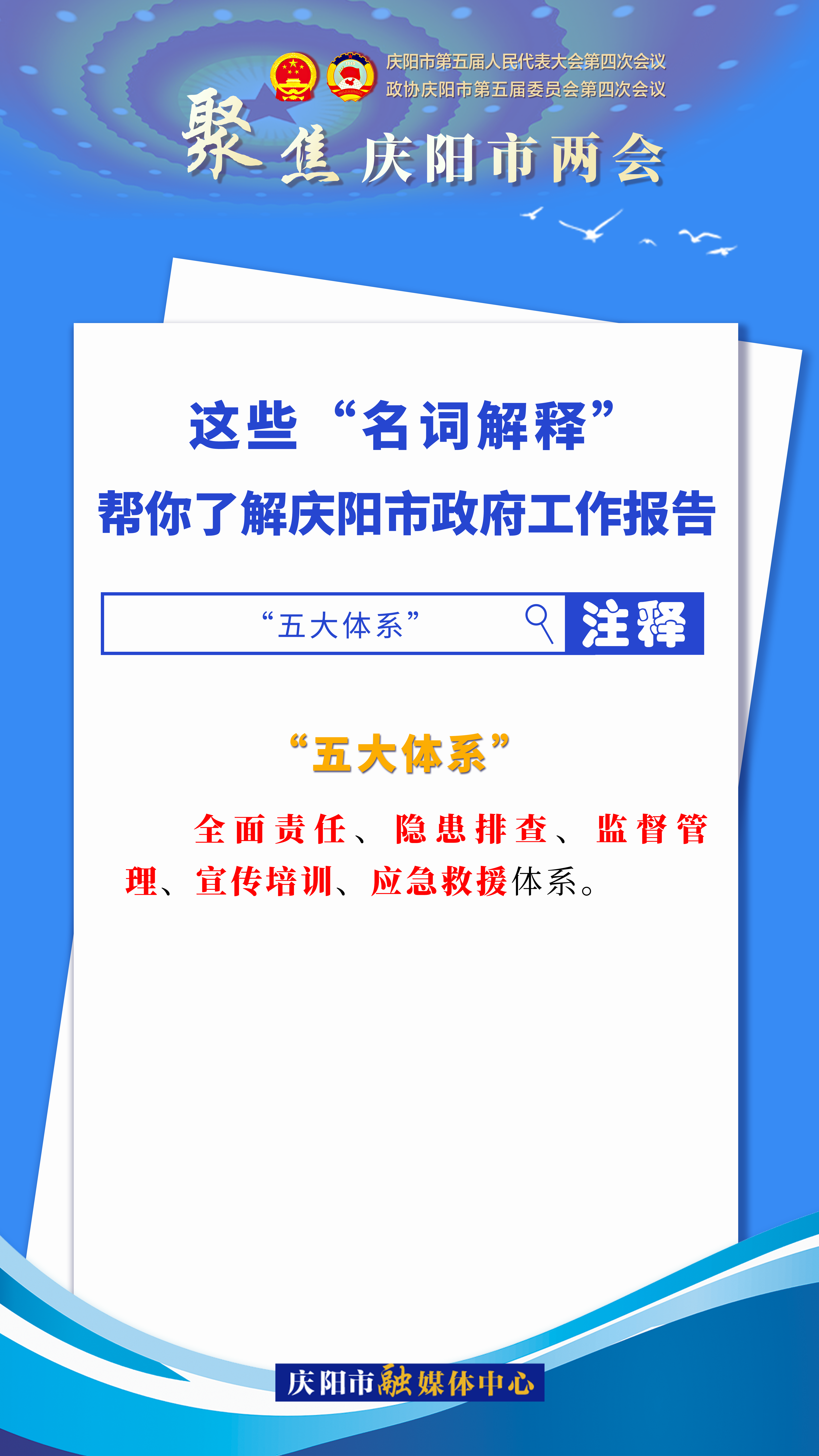 海報｜這些“名詞解釋”，幫你了解慶陽市政府工作報告（6）