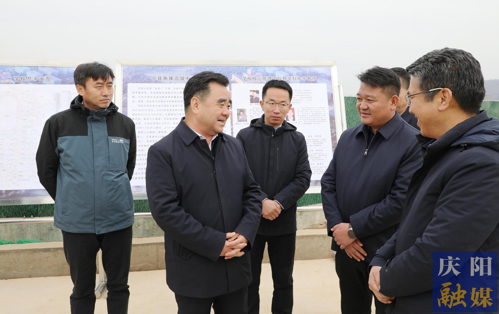 黃澤元在寧縣調研時強調 著力塑造經濟高質量發展新動能新優勢 奮力實現地區生產總值突破百億元目標
