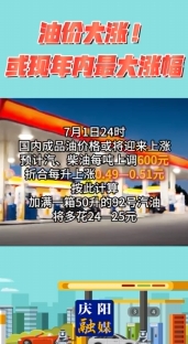 油價大漲！或現(xiàn)年內(nèi)最大漲幅